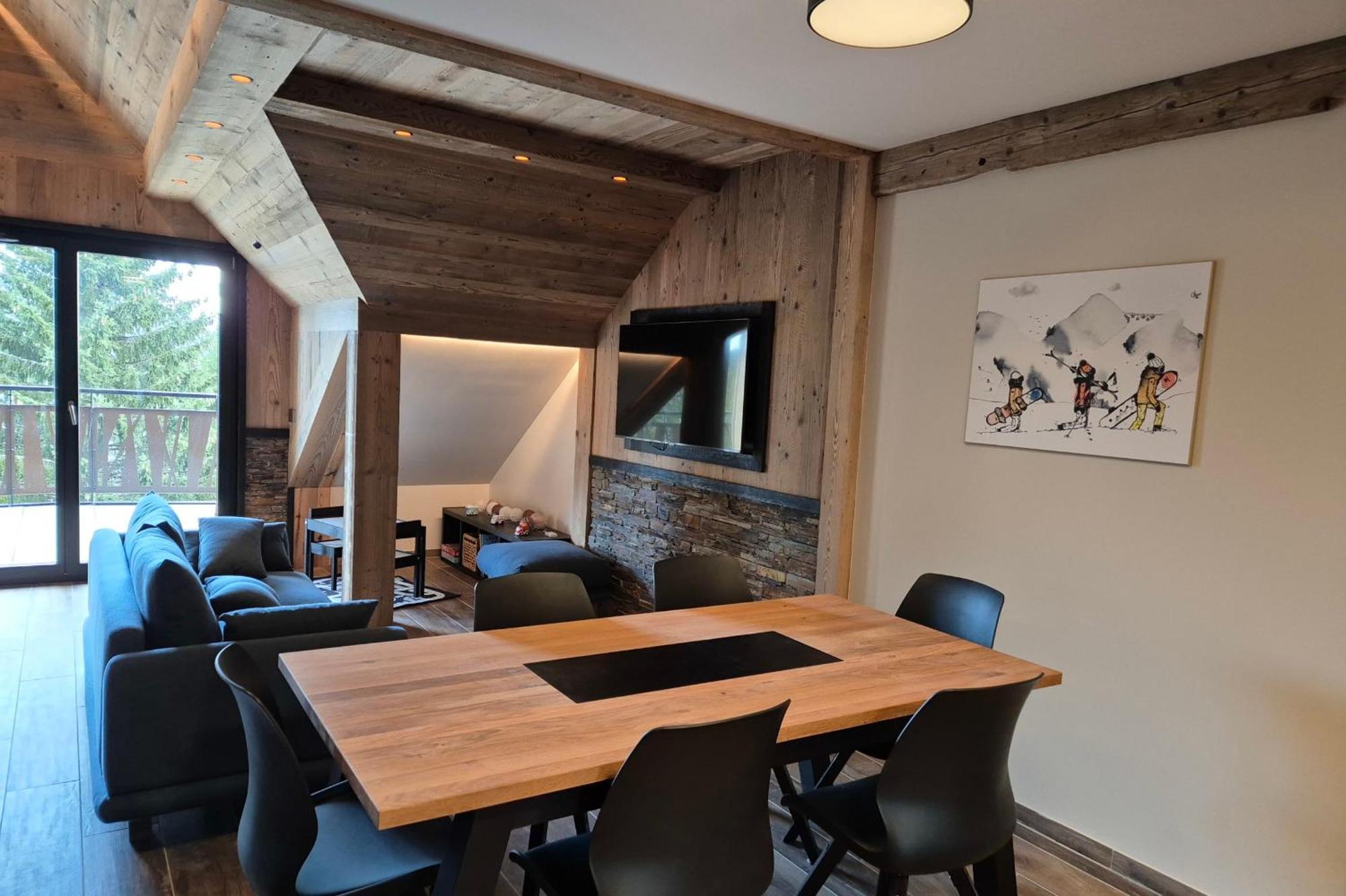 Appartement D'Exception Aux Pieds Des Pistes La Féclaz Buitenkant foto