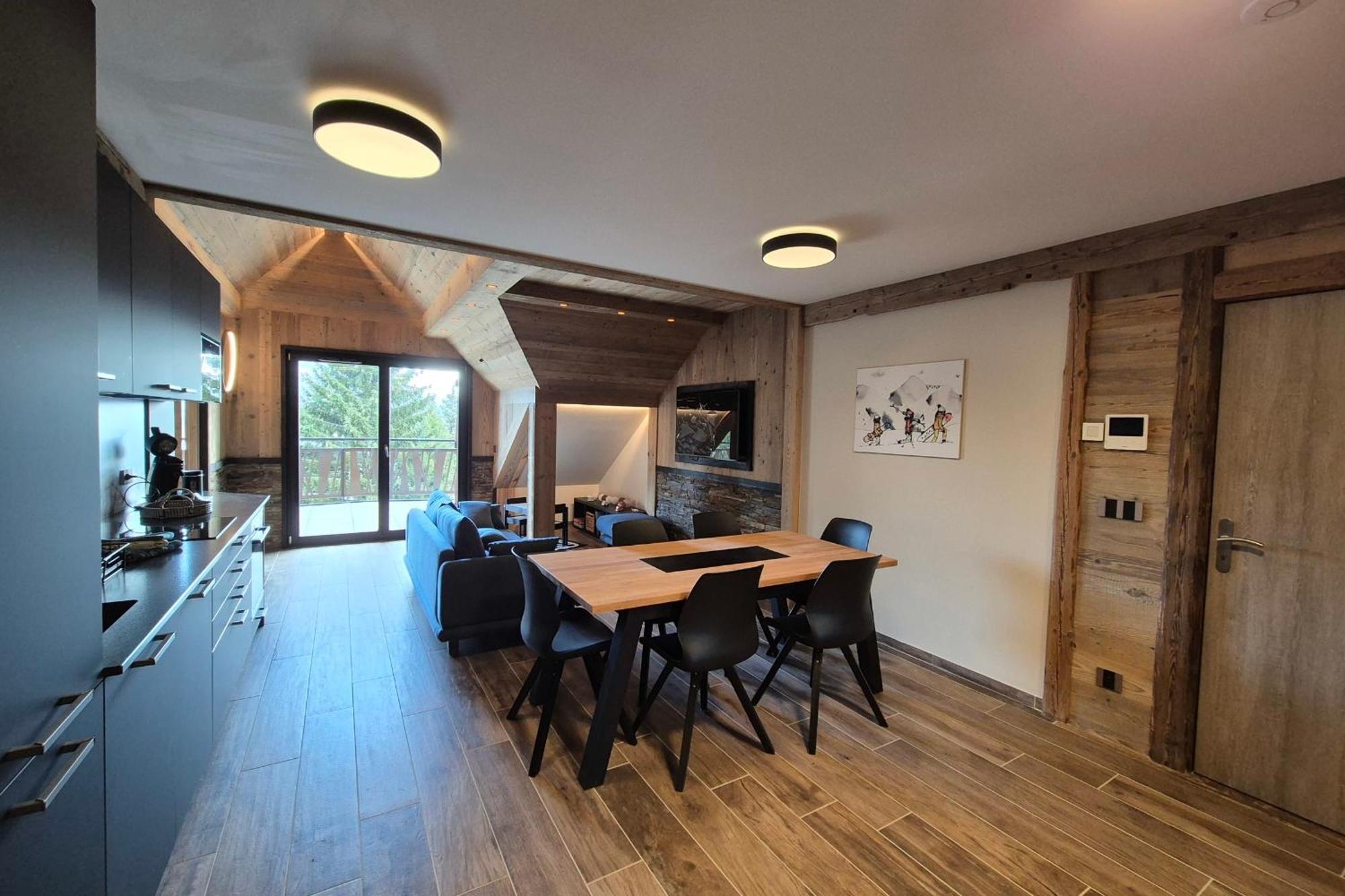 Appartement D'Exception Aux Pieds Des Pistes La Féclaz Buitenkant foto