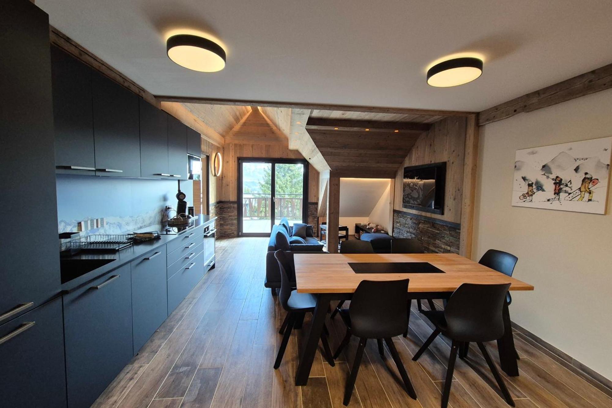 Appartement D'Exception Aux Pieds Des Pistes La Féclaz Buitenkant foto