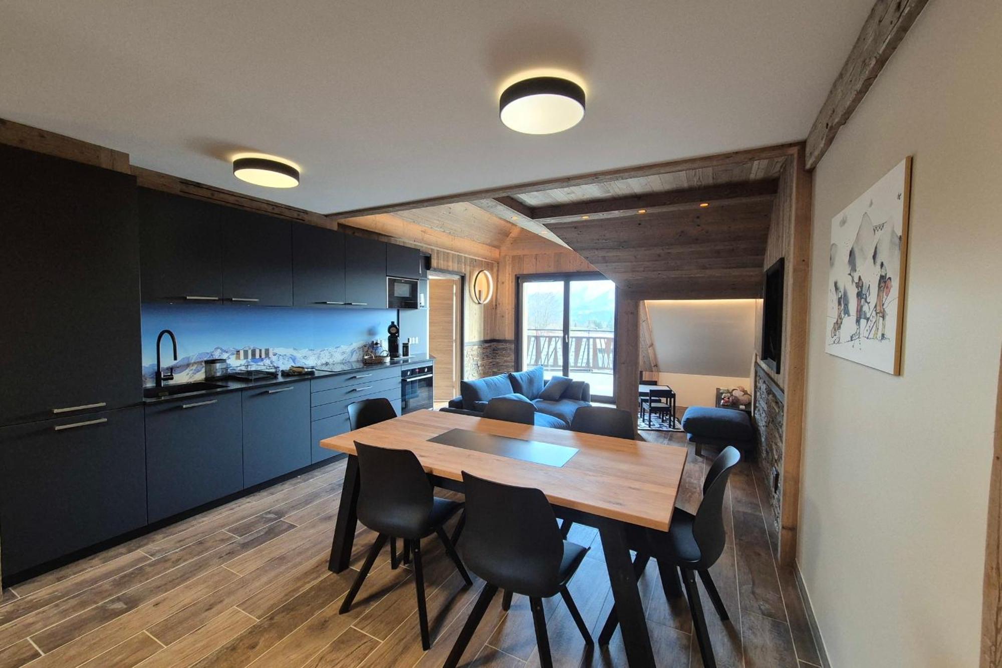Appartement D'Exception Aux Pieds Des Pistes La Féclaz Buitenkant foto